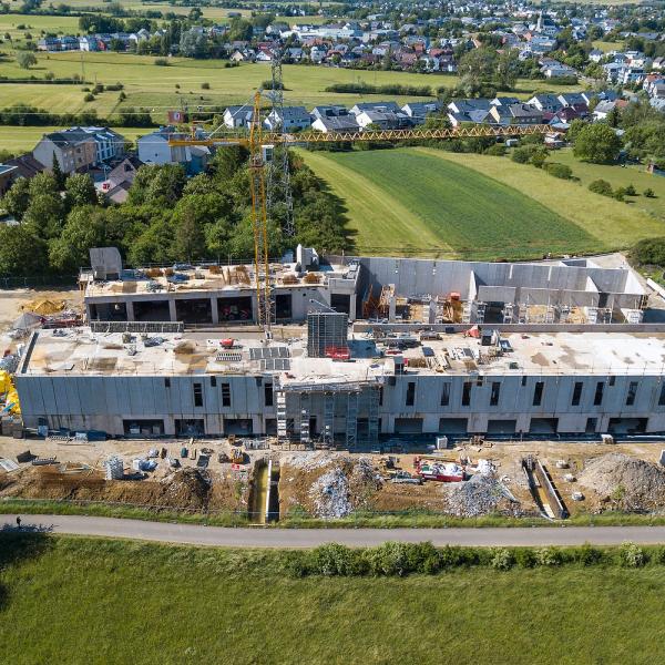 20200804 - Prise de vue de l'avancement du chantier des nouveaux ateliers communaux