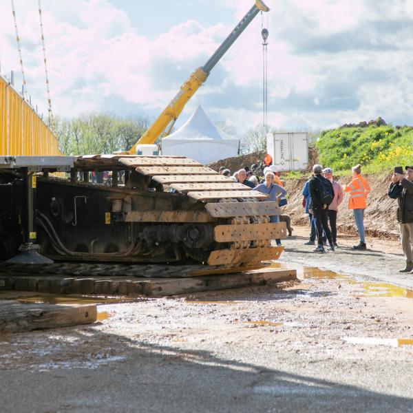 Visite Chantier "Wandpark Sudwand"