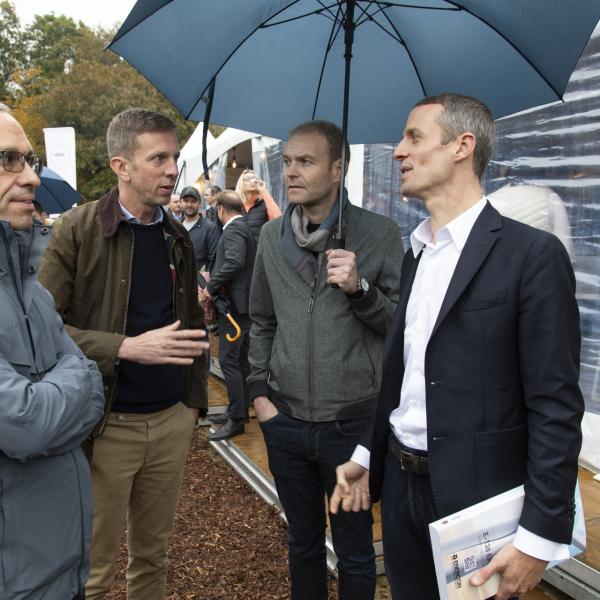 Inauguration Sudwand