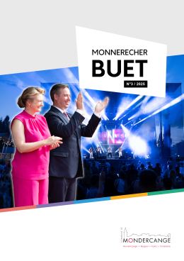 Buet 3/2025 - Couverture avec Grand Duc Guillaume et Grande-Duchesse Stéphanie