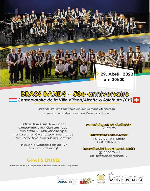Brass Band Conservatoire Esch/Alzette│ 50e anniversaire