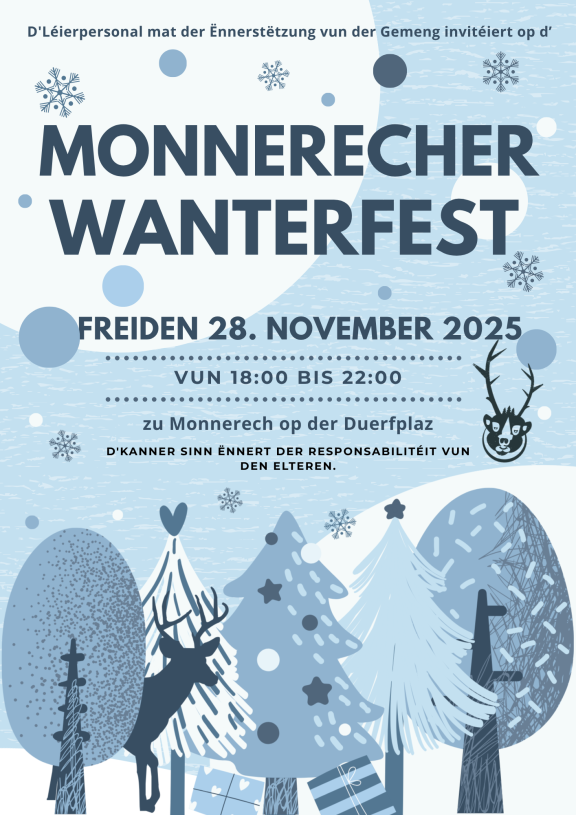Wanterfest vun de Monnerecher Schoulen