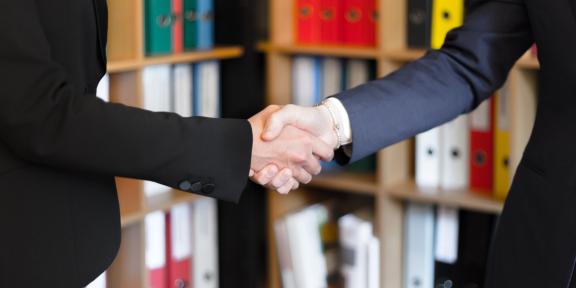 Recrutement - illustration "handshake"