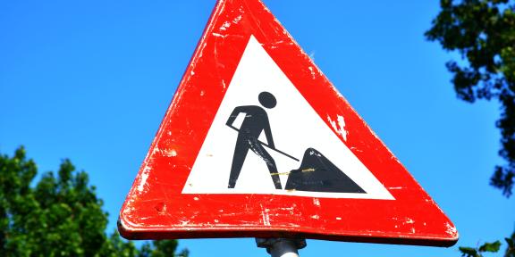 Info chantier │ Travaux de réseaux - Circulation interdite devant la mairie